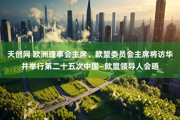 天创网 欧洲理事会主席、欧盟委员会主席将访华并举行第二十五次中国—欧盟领导人会晤